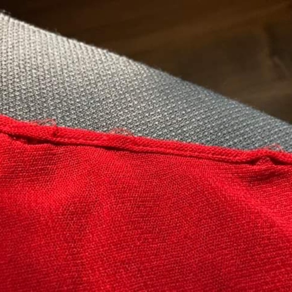 FUZZI  Wrap Red Maxi Skirt Size S - Picture 11 of 11